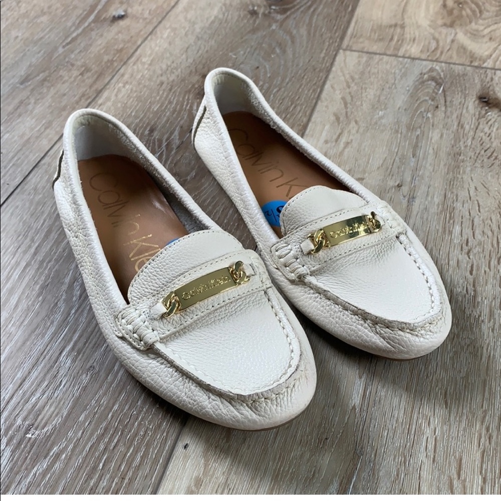 Calvin Klein leather loafer 6.5